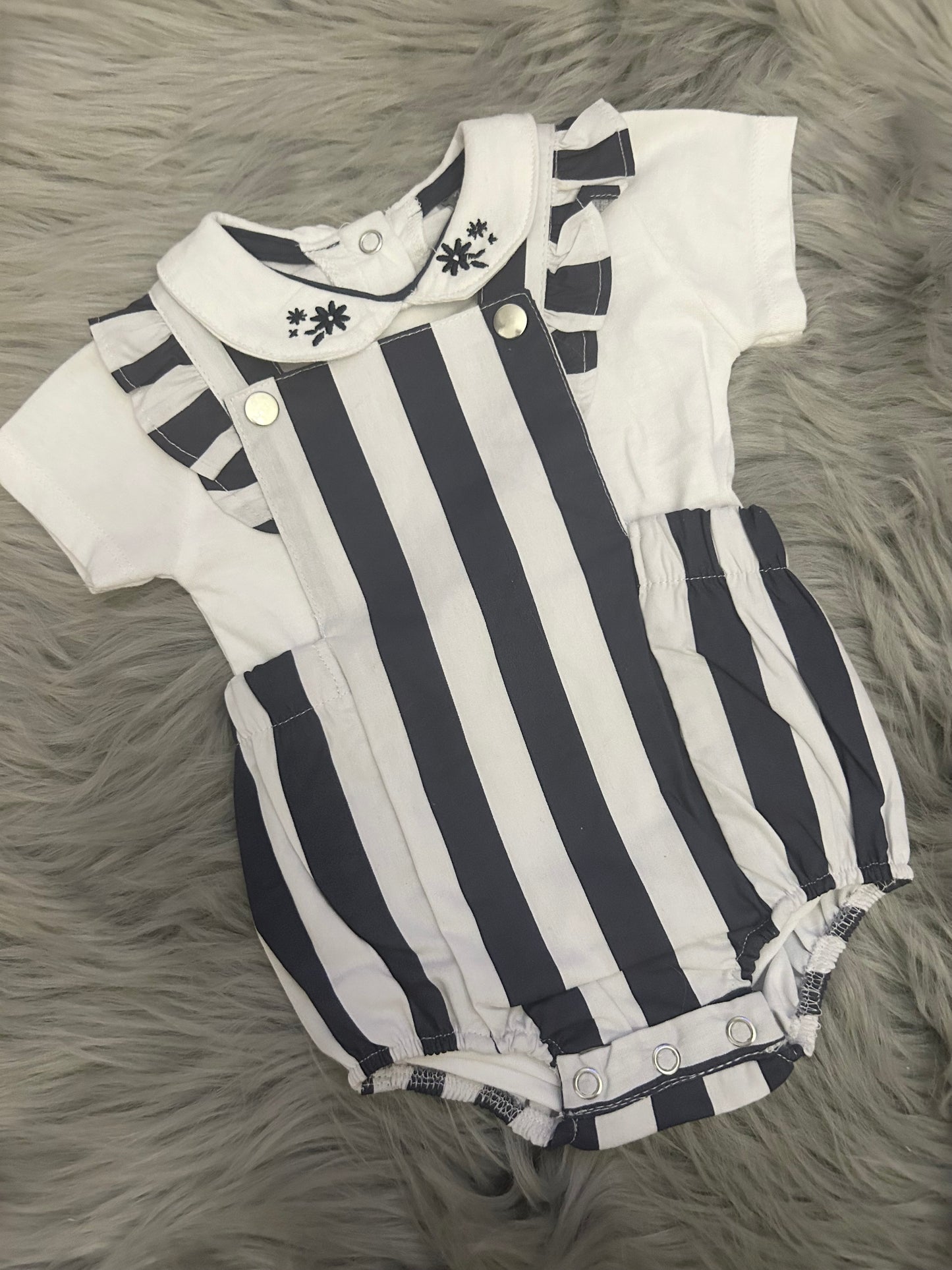 Pinstripe romper