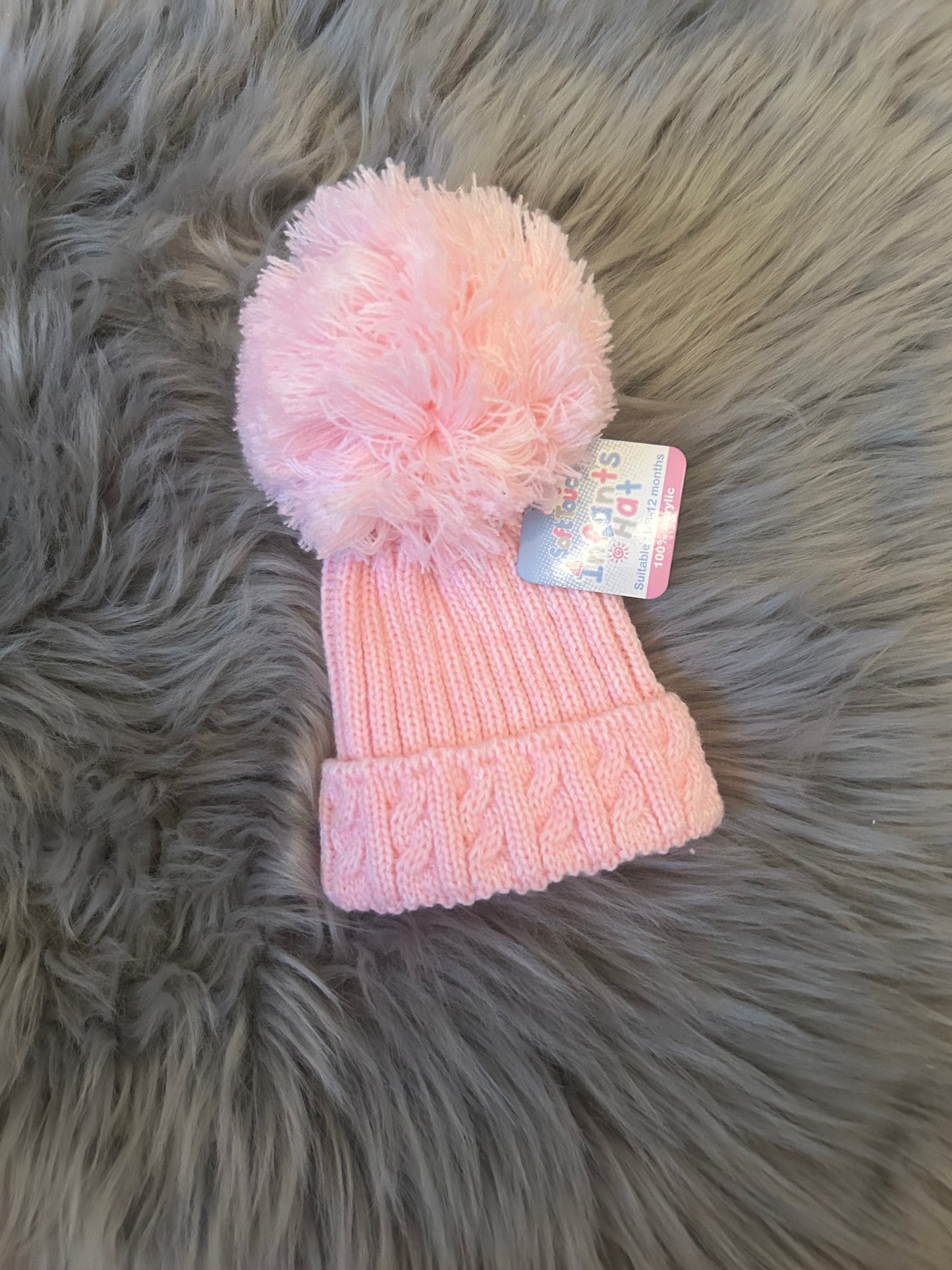 Pink Pom hat