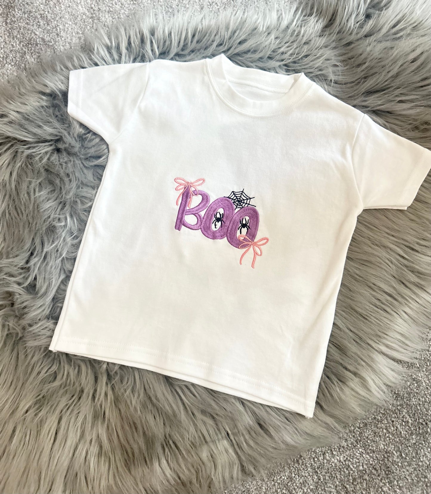 Halloween Boo bow top