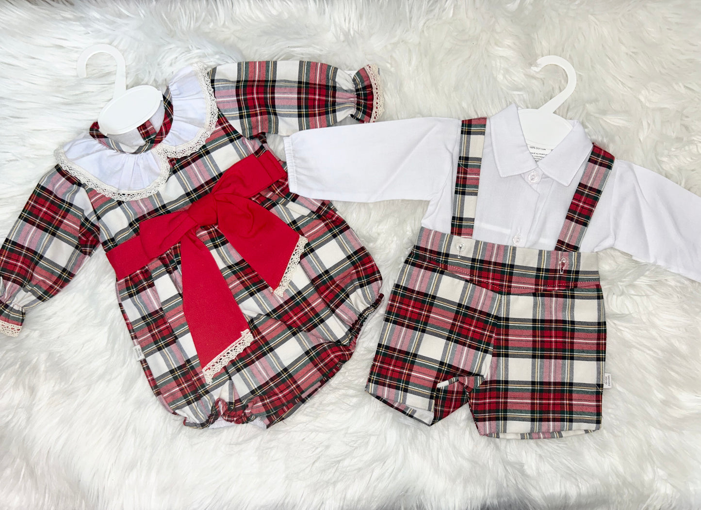 Tartan romper